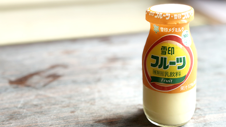 フルーツ牛乳