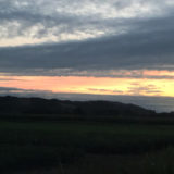 日がくれるのが早くなった空